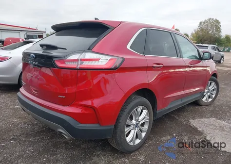 2022 Ford Edge Titanium из США, поврежденный, VIN 2FMPK4K91NBA00702